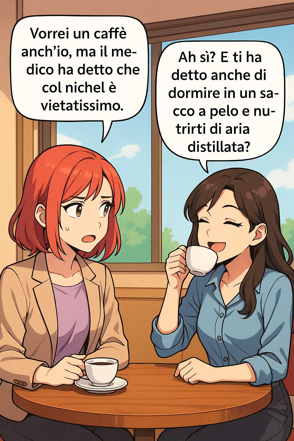 illustrazione allergia nichel